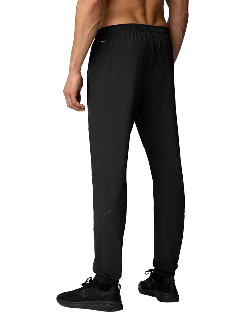 Product image 2 of 3, which shows Castore Men's Flex Classic Woven Joggers, Black/Gunmetal, S