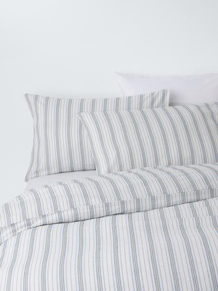 John Lewis Alto Washed Cotton Weave Duvet Cover Set, Multi