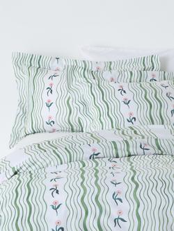 John Lewis x Anine Cecilie Iversen Ribbon Duvet Cover Set, Multi, Multi
