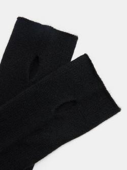 HUSH Cashmere Handwarmers - view 2, Black