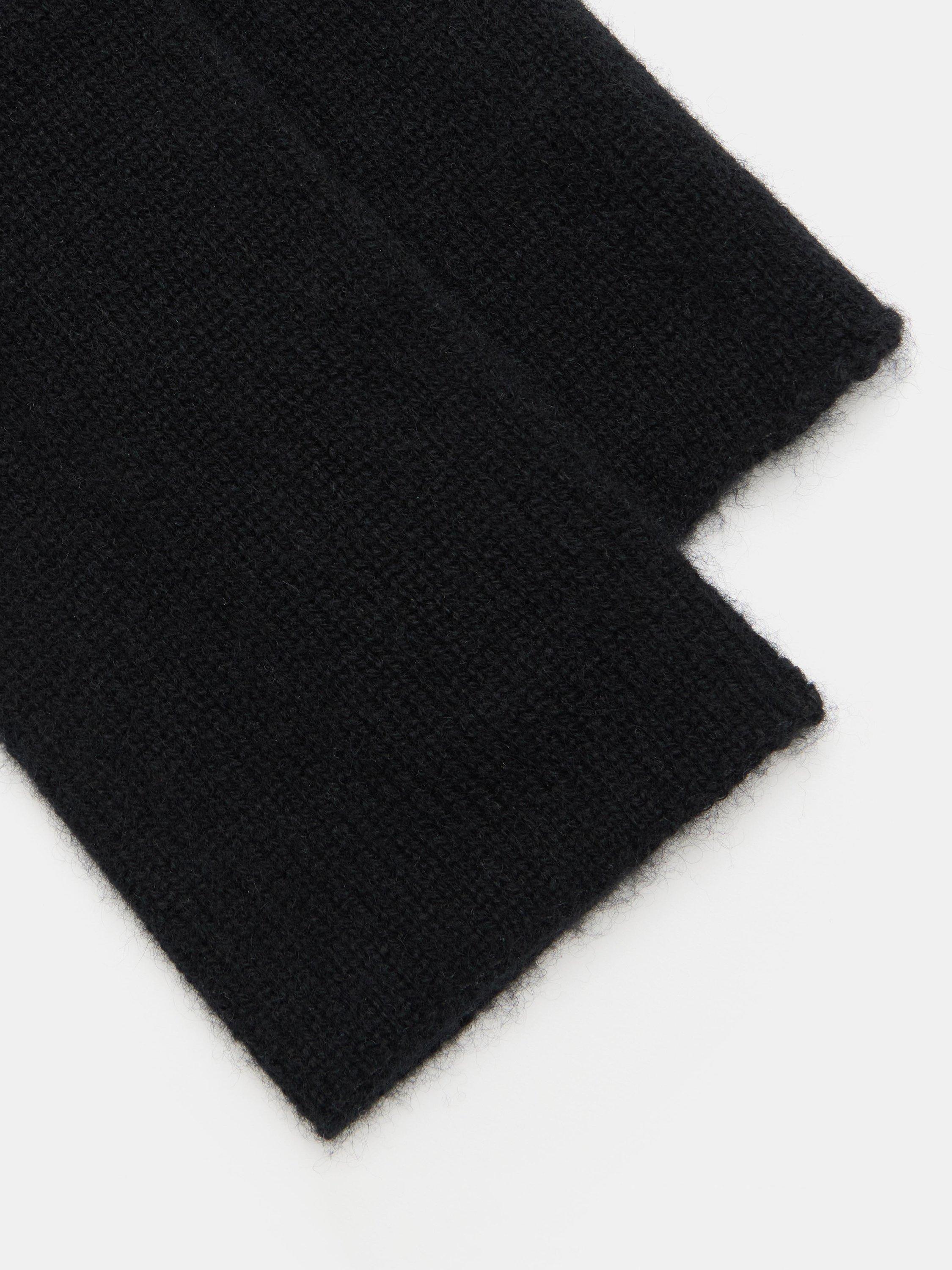 Product image 3 of 3, which shows HUSH Cashmere Handwarmers, Black, One Size