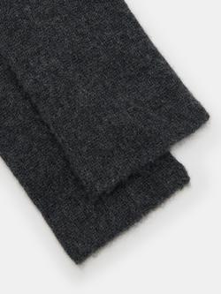 HUSH Cashmere Handwarmers - view 2, Charcoal Marl