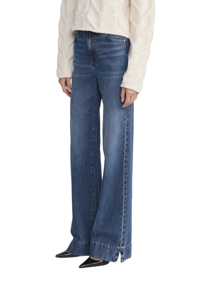 FRAME The Slice Flared Jeans, Headliner - view 2, Headliner
