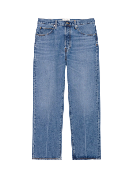 FRAME The Vertical Cropped Jeans, Drift, Drift