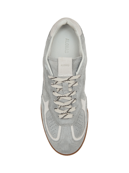 ALOHAS TB.490 Rife Suede Blend Trainers, Grey - view 2, Grey