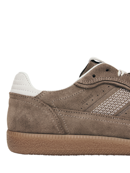 ALOHAS TB.490 Rife Suede Blend Trainers, Taupe - view 2, Taupe