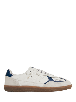 ALOHAS TB.490 Rife Suede Blend Trainers, Grain White/Navy, Grain White/Navy