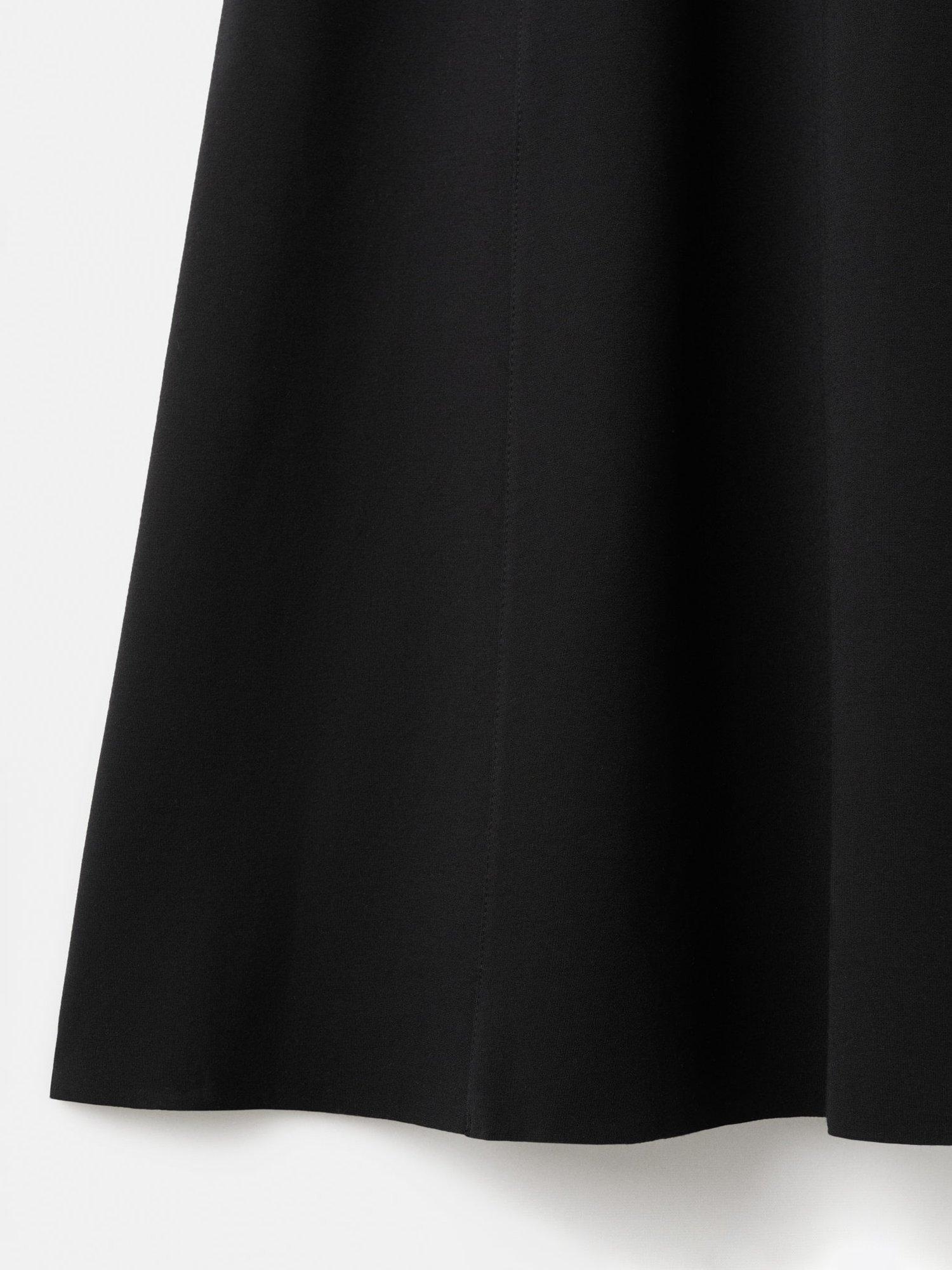 Product image 5 of 8, which shows Mango Leti Sleeveless Midi Dress, Black, 4