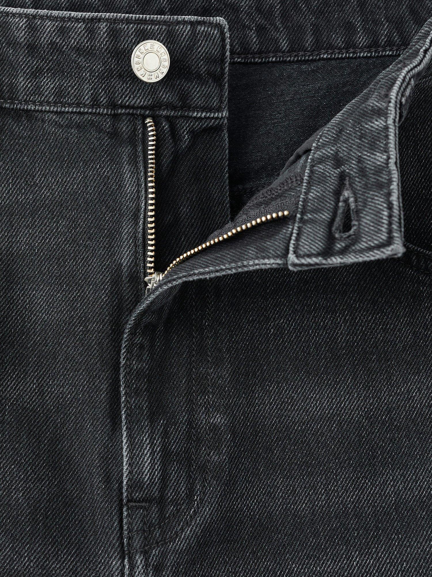 Product image 7 of 7, which shows Mango Charlot Mid Rise Balloon Jeans, Open Grey, 10