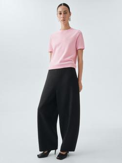 Mango Taurus Wool Rich Knit Top - view 2, Pink