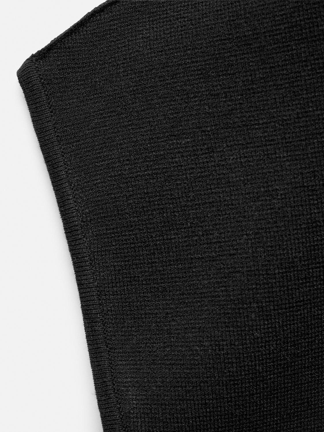 Product image 5 of 7, which shows Mango Zonard Knit Top, Black, S