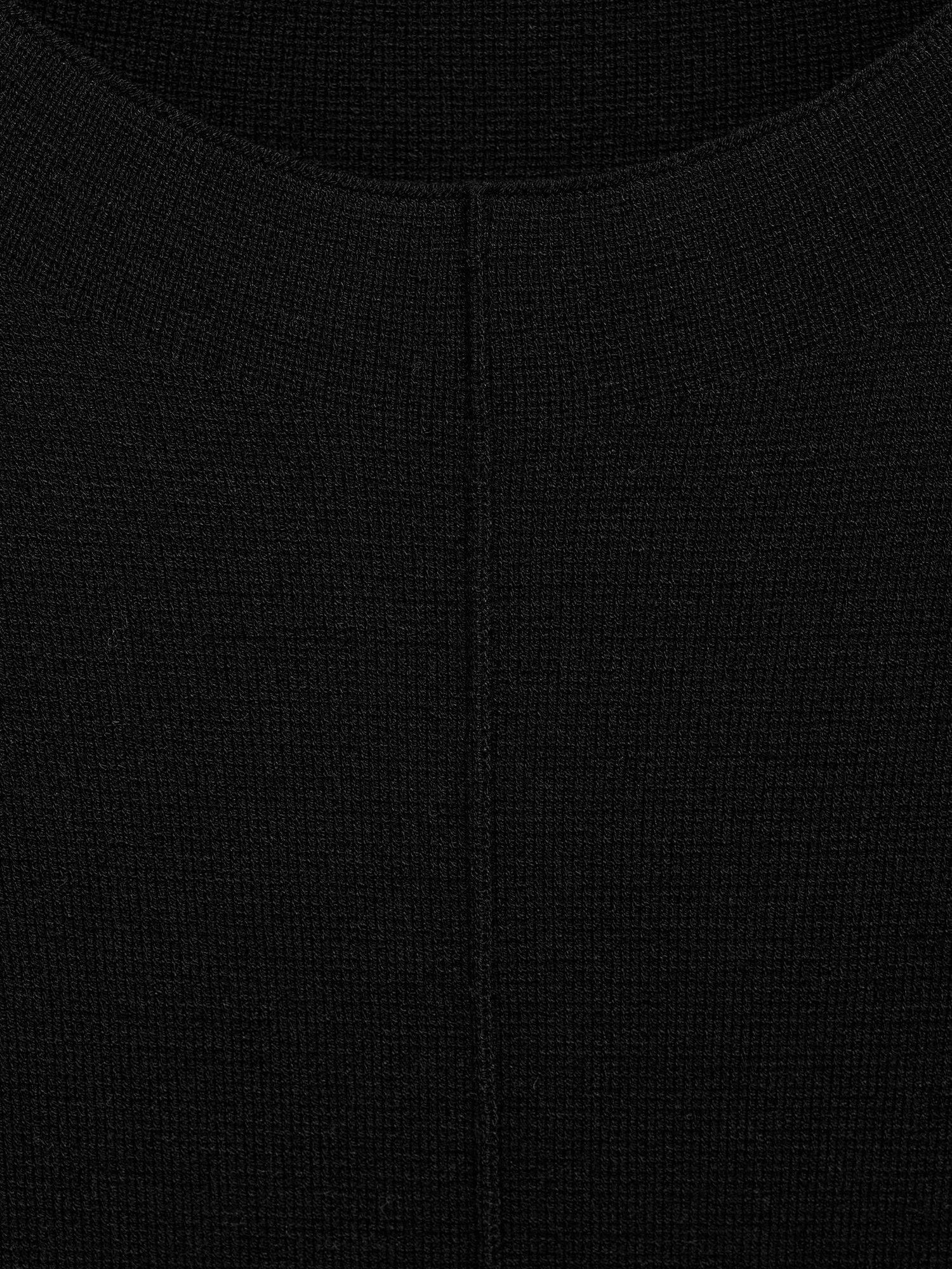 Product image 7 of 7, which shows Mango Zonard Knit Top, Black, S