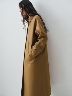 Mango Berryo Oversized Trench Coat, Medium Brown, Medium Brown