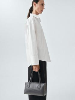 Mango Rialto Oversized Shirt, White, White