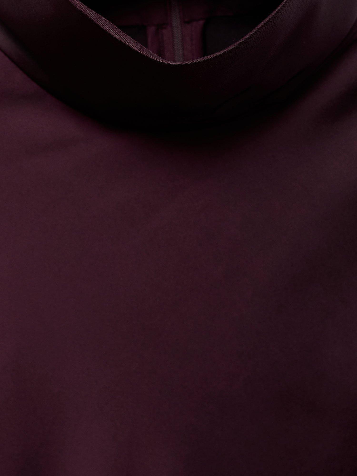 Product image 5 of 8, which shows Mango Stone Satin Top, Medium Purple, 8