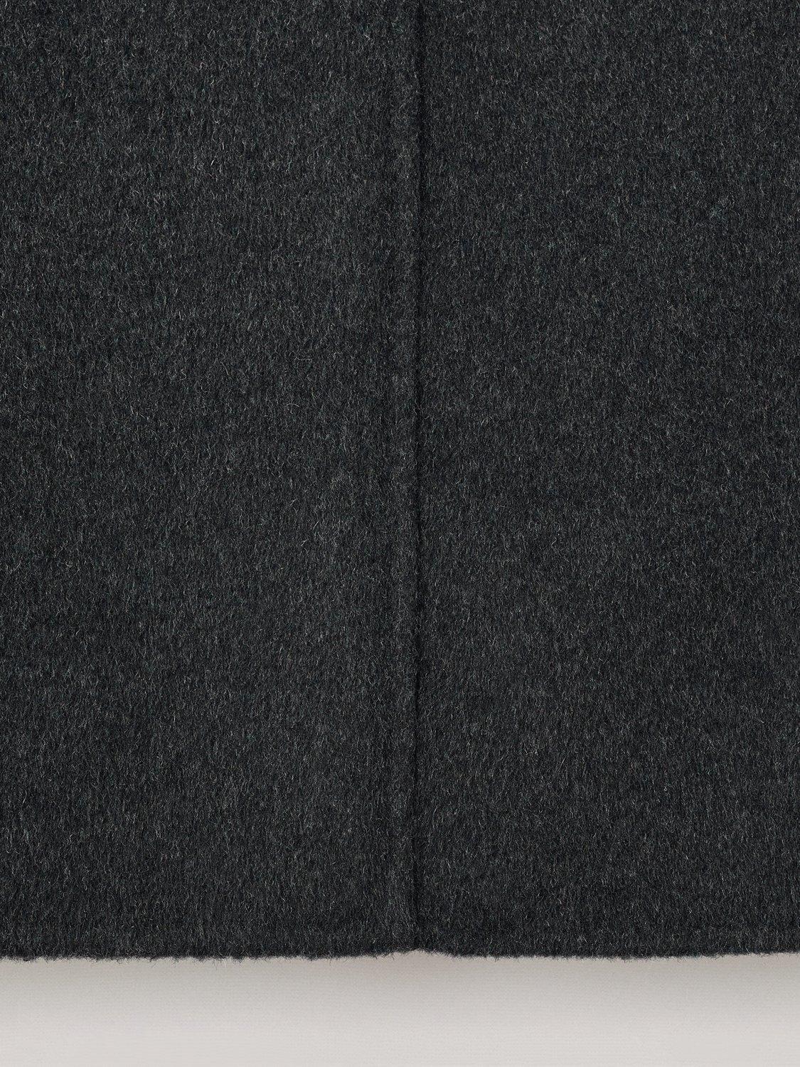 Product image 6 of 7, which shows Mango Leipzig Wool Blend Skirt, Grey, 10