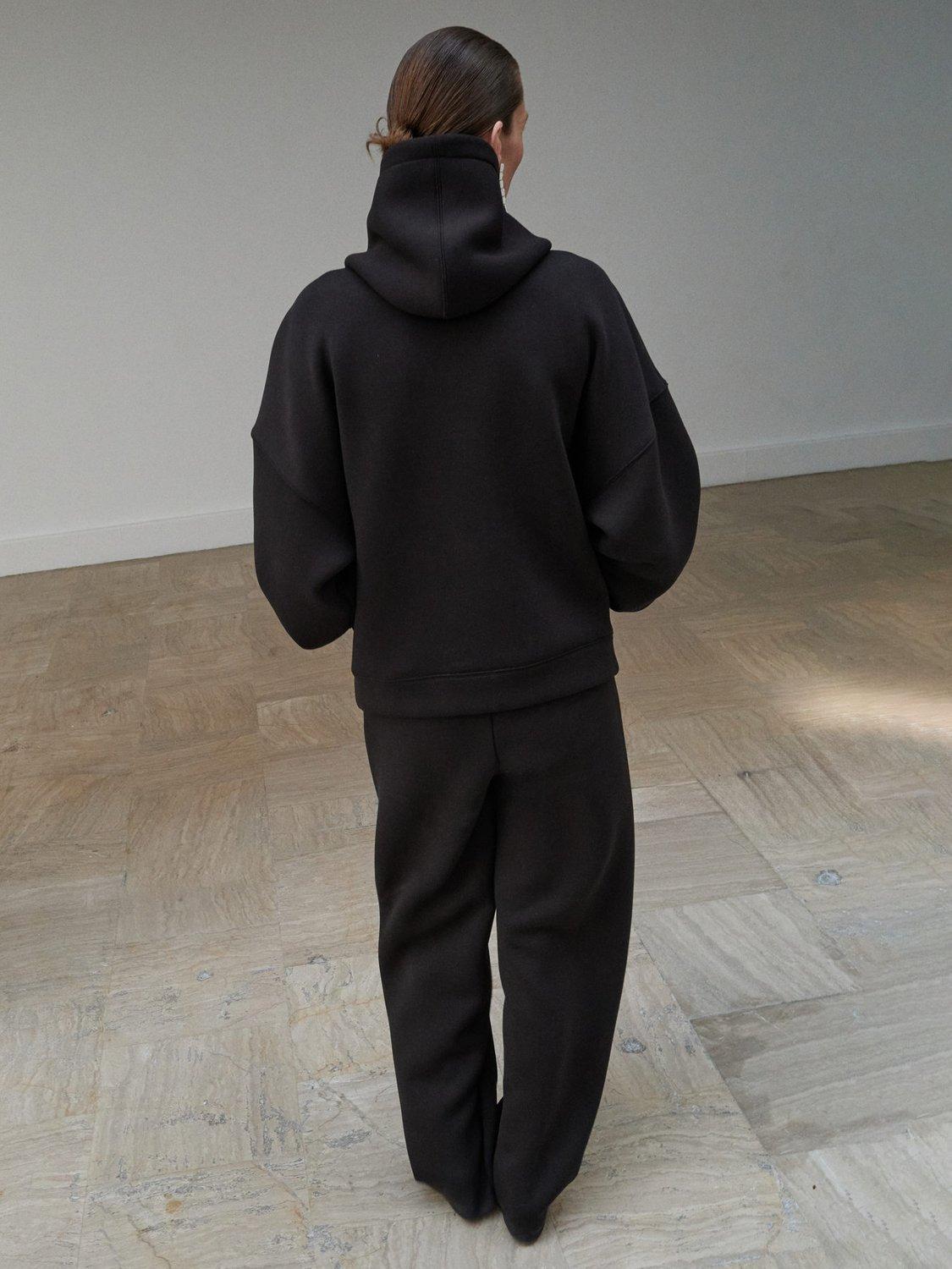 Product image 4 of 6, which shows Mango Orlane Seam Detail Joggers, Brown, L