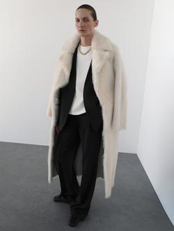 Mango Praga Tailored Trousers, Black - view 2, Black