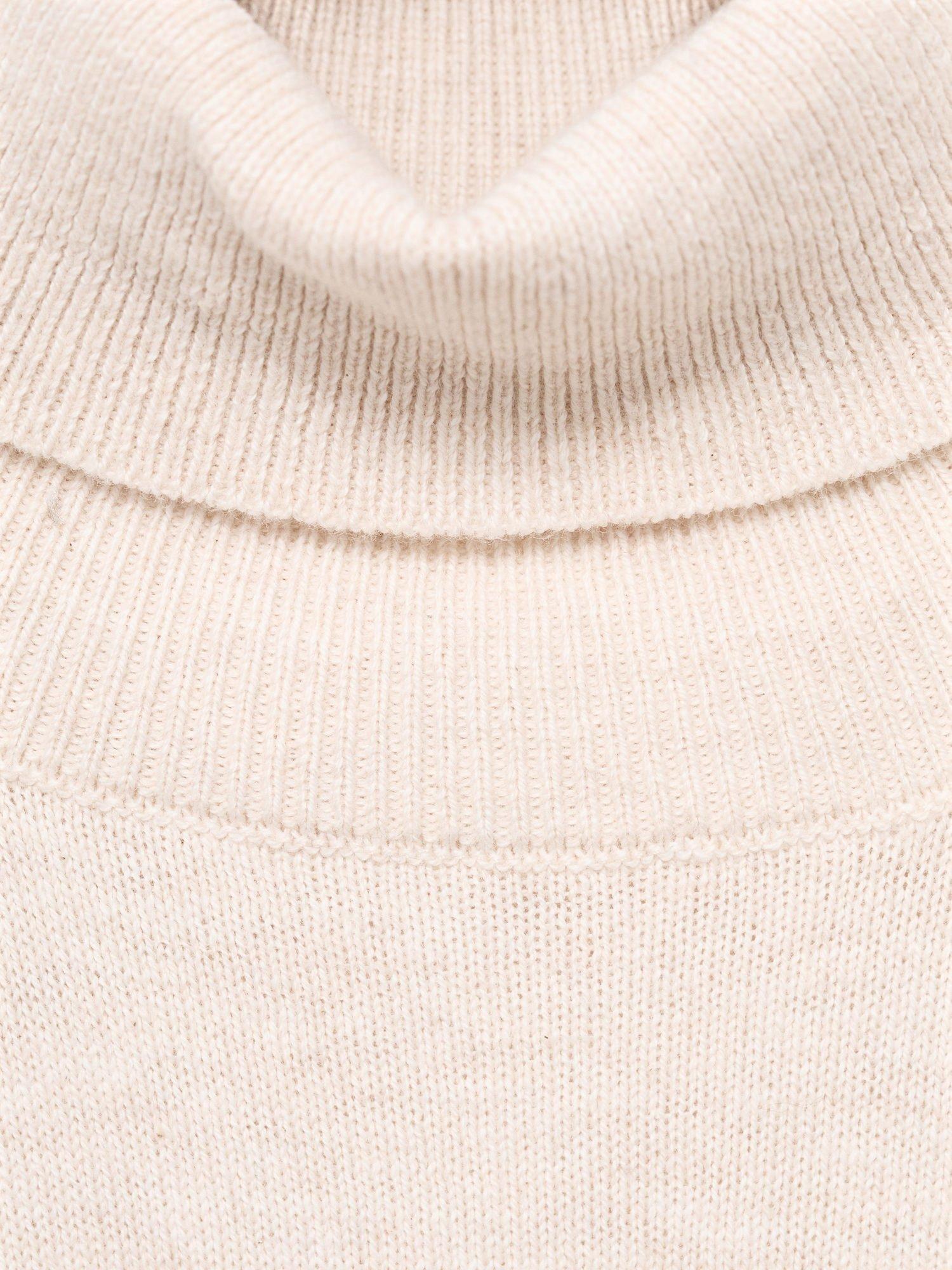 Product image 3 of 4, which shows Mango Kids' Bella Jumper, Light Beige, 11-12 years