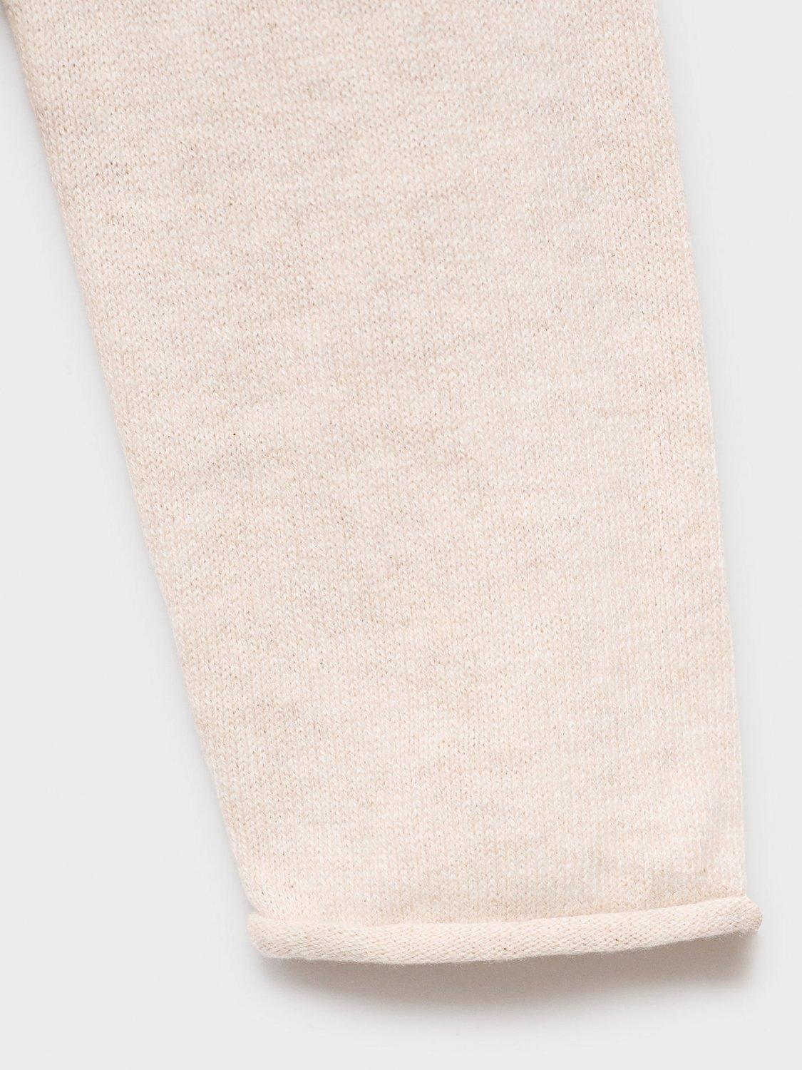 Product image 4 of 4, which shows Mango Kids' Bella Jumper, Light Beige, 11-12 years