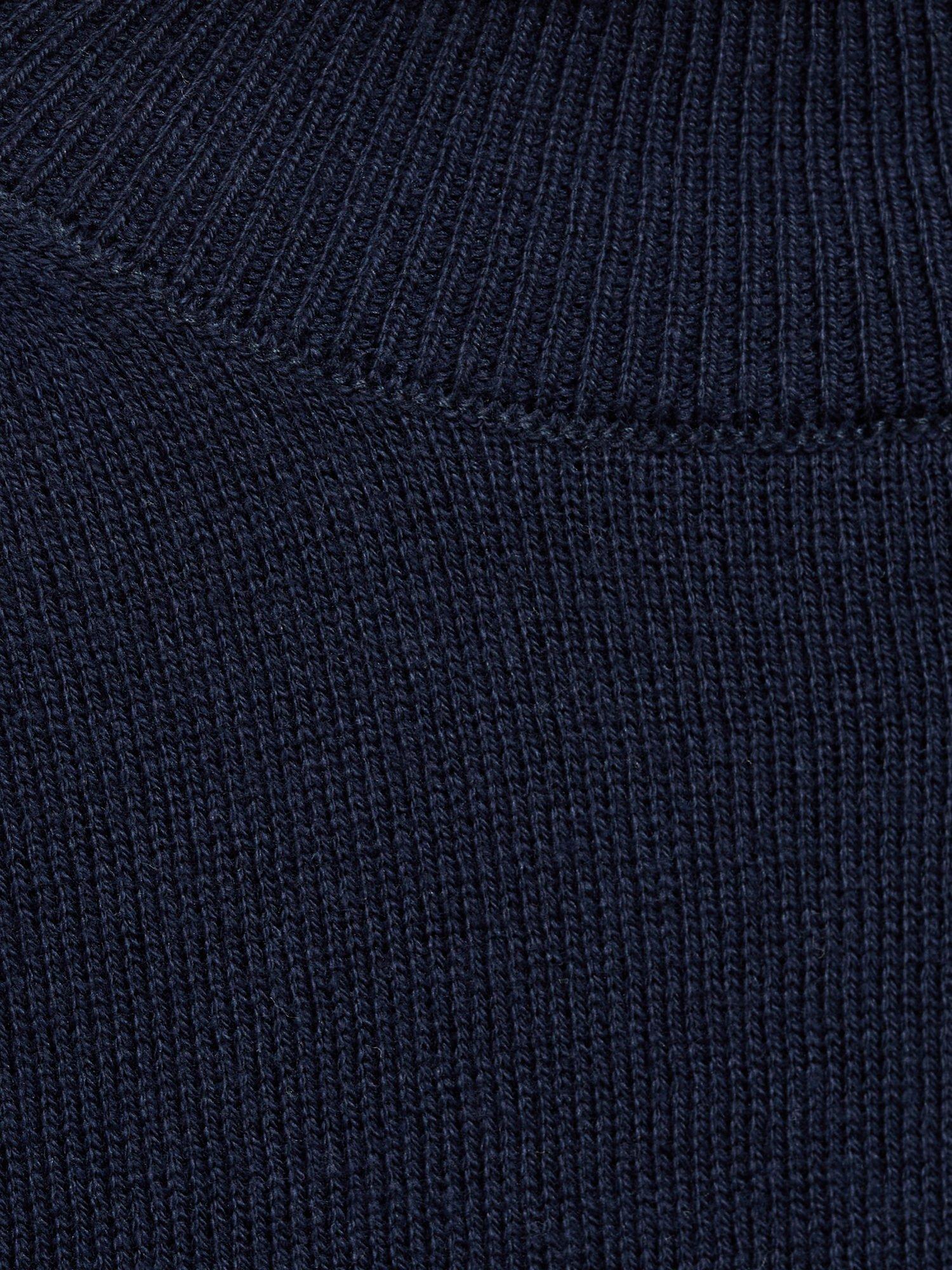 Product image 4 of 4, which shows Mango Kids' Bella Jumper, Navy, 5-6 years