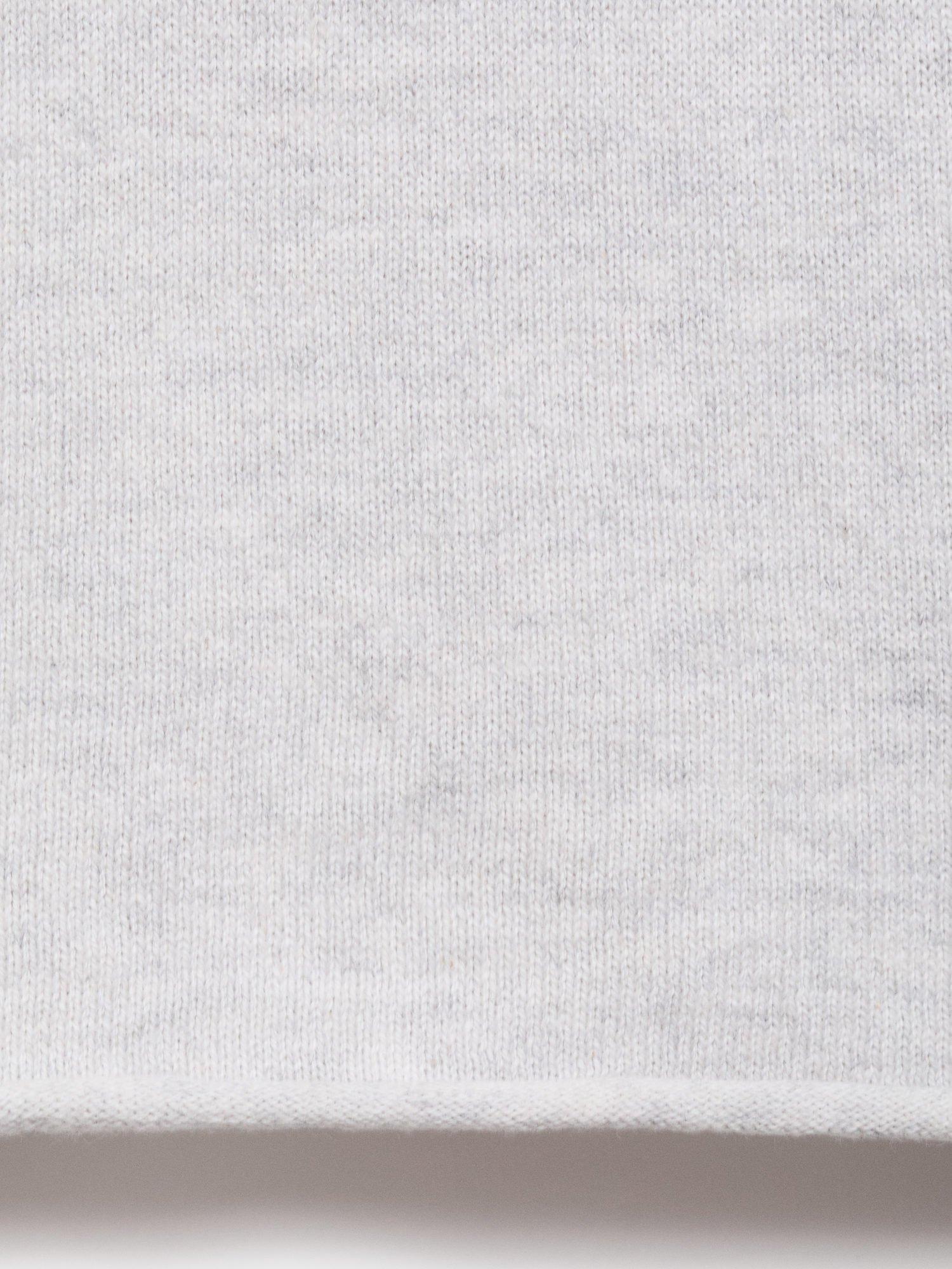 Product image 4 of 4, which shows Mango Kids' Bella Jumper, Pastel Grey, 5-6 years