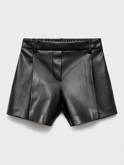 Mango Kids' Joana Shorts, Black, Black