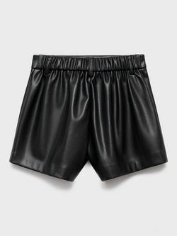 Mango Kids' Joana Shorts, Black - view 2, Black