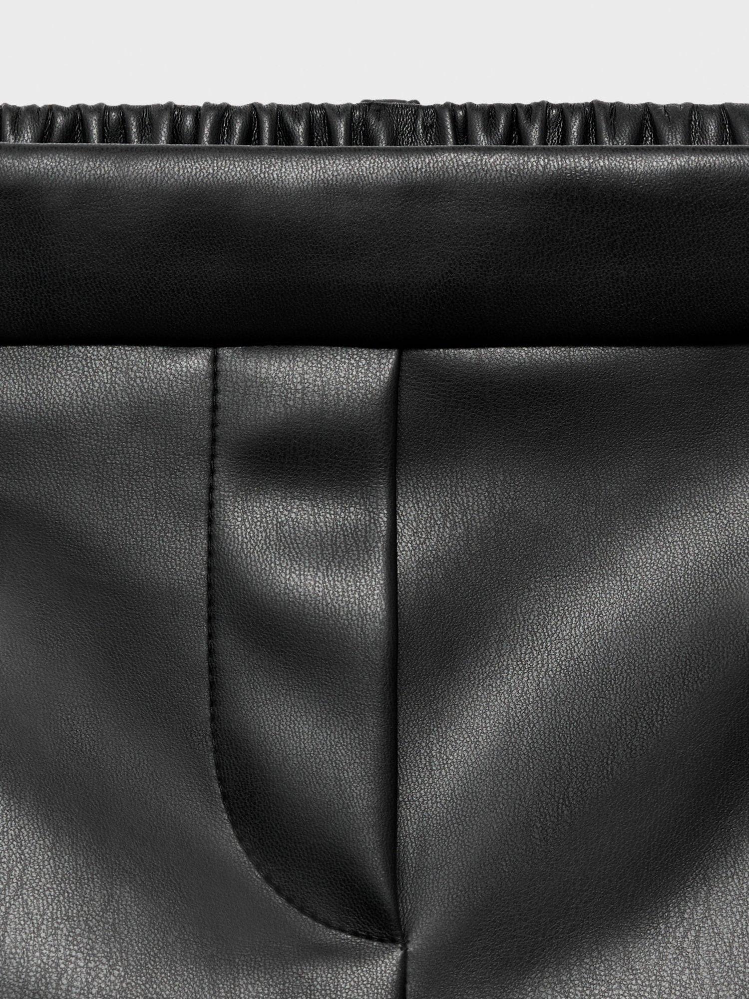 Product image 4 of 4, which shows Mango Kids' Joana Shorts, Black, 11-12 years