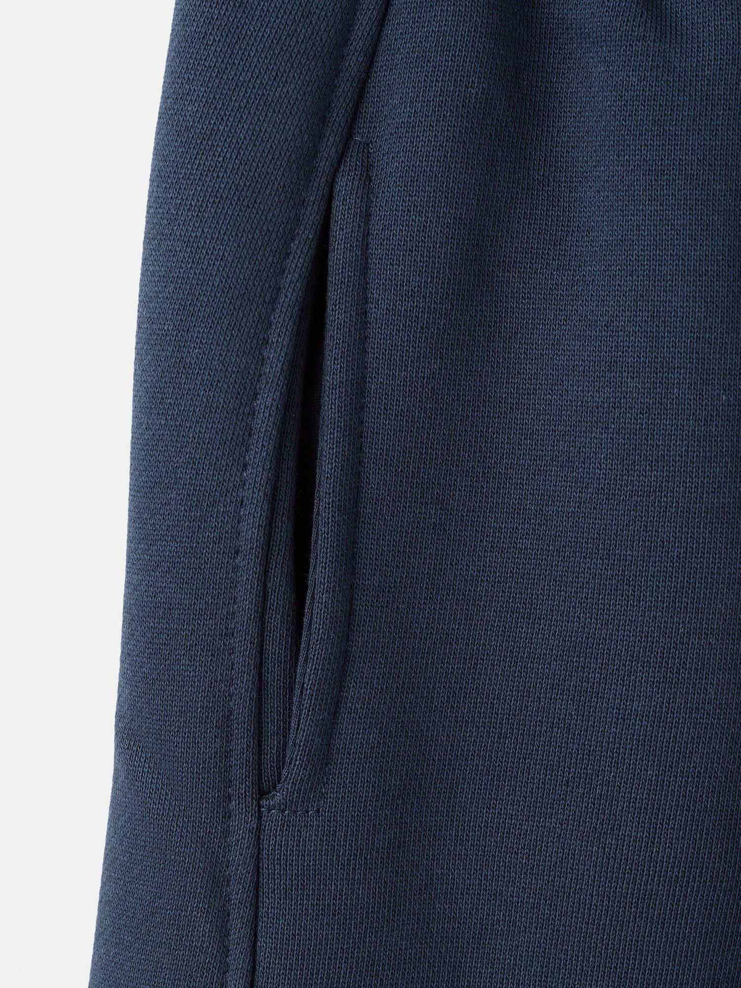 Product image 3 of 4, which shows Mango Kids' Brookset Cotton Blend Joggers, Navy, 6 years