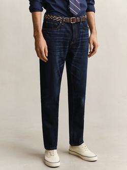GANT Regular Jeans, Dark Blue Worn In, Dark Blue Worn In