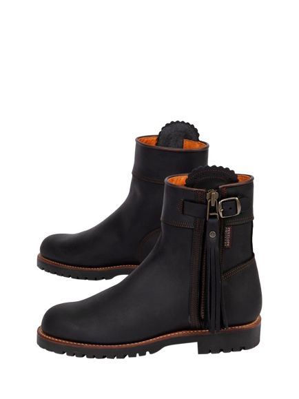 Penelope Chilvers Cropped Inclement Waterproof Ankle Boots, 101 Black - view 2, 101 Black