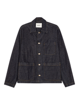 NN.07 Morgan Denim Overshirt, Raw Indigo