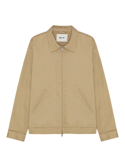 NN.07 Petrus Oversized Hybrid Coat, Desert Khaki, Desert Khaki