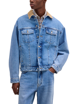 NN.07 Roy Hybrid Denim Jacket, Vintage Blue, Vintage Blue