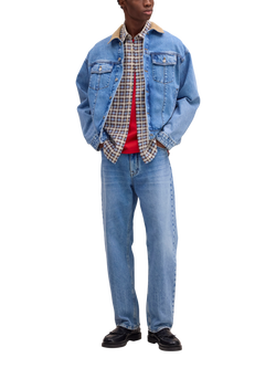 NN.07 Roy Hybrid Denim Jacket, Vintage Blue - view 2, Vintage Blue