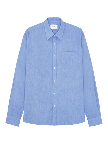 NN.07 Deon Shirt, Blue Quartz, Blue Quartz