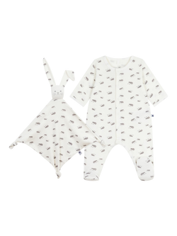 Petit Bateau Baby Cotton Babygrow Gift Set, Variante 1