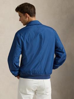 Polo Ralph Lauren Water-Repellent Packable Windbreaker Jacket, Night Navy - view 2, Night Navy