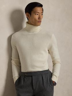 Polo Ralph Lauren Knit Turtleneck Jumper, Andover Cream, Andover Cream