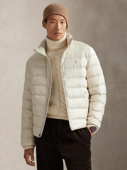 Polo Ralph Lauren Water-Repellent Packable Puffer Jacket, Basic Sand, Basic Sand