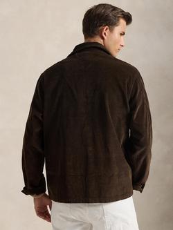 Polo Ralph Lauren Utility Overshirt, Dark Beech - view 2, Dark Beech