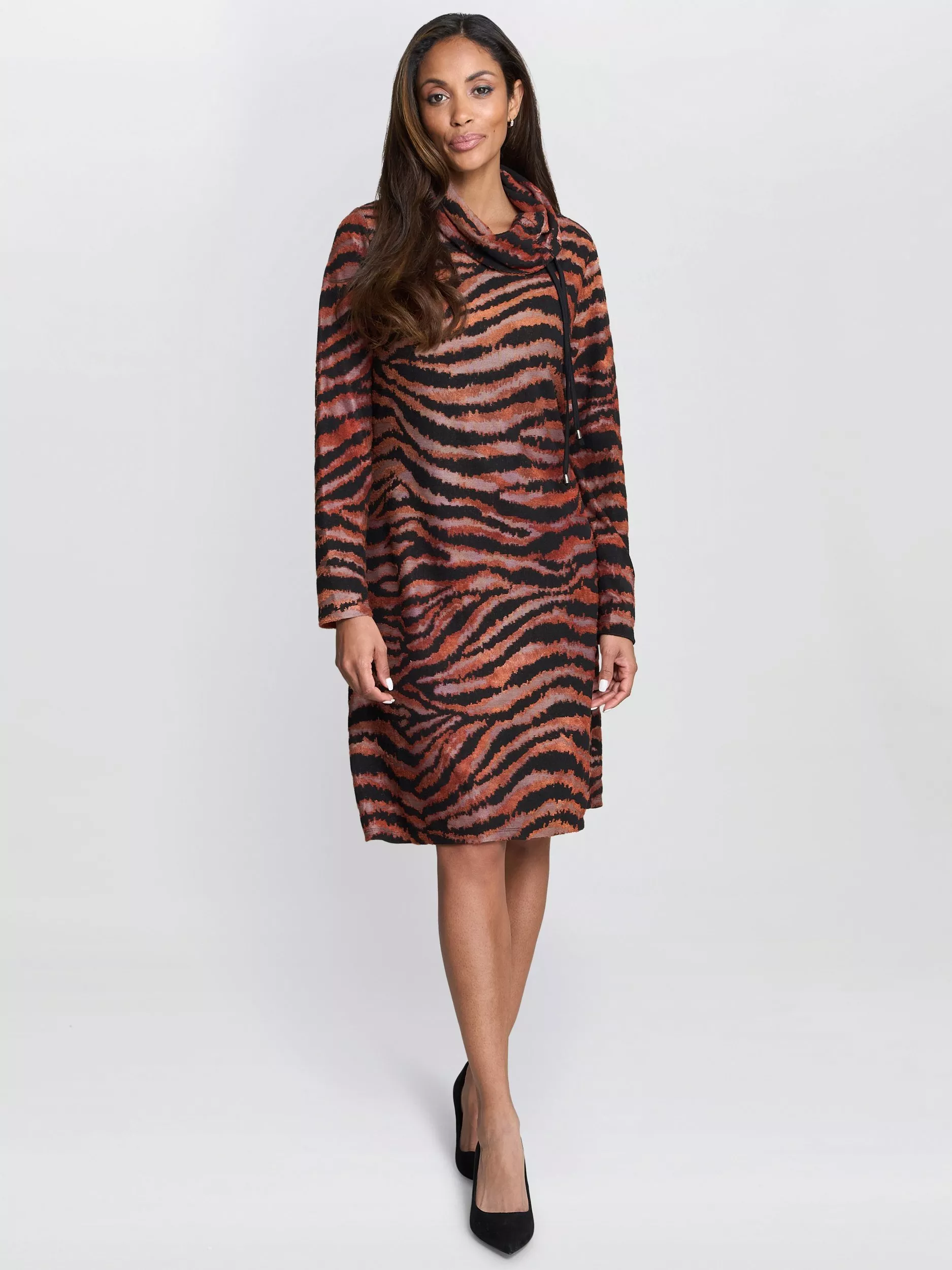 Brown Shift Dresses | John Lewis & Partners