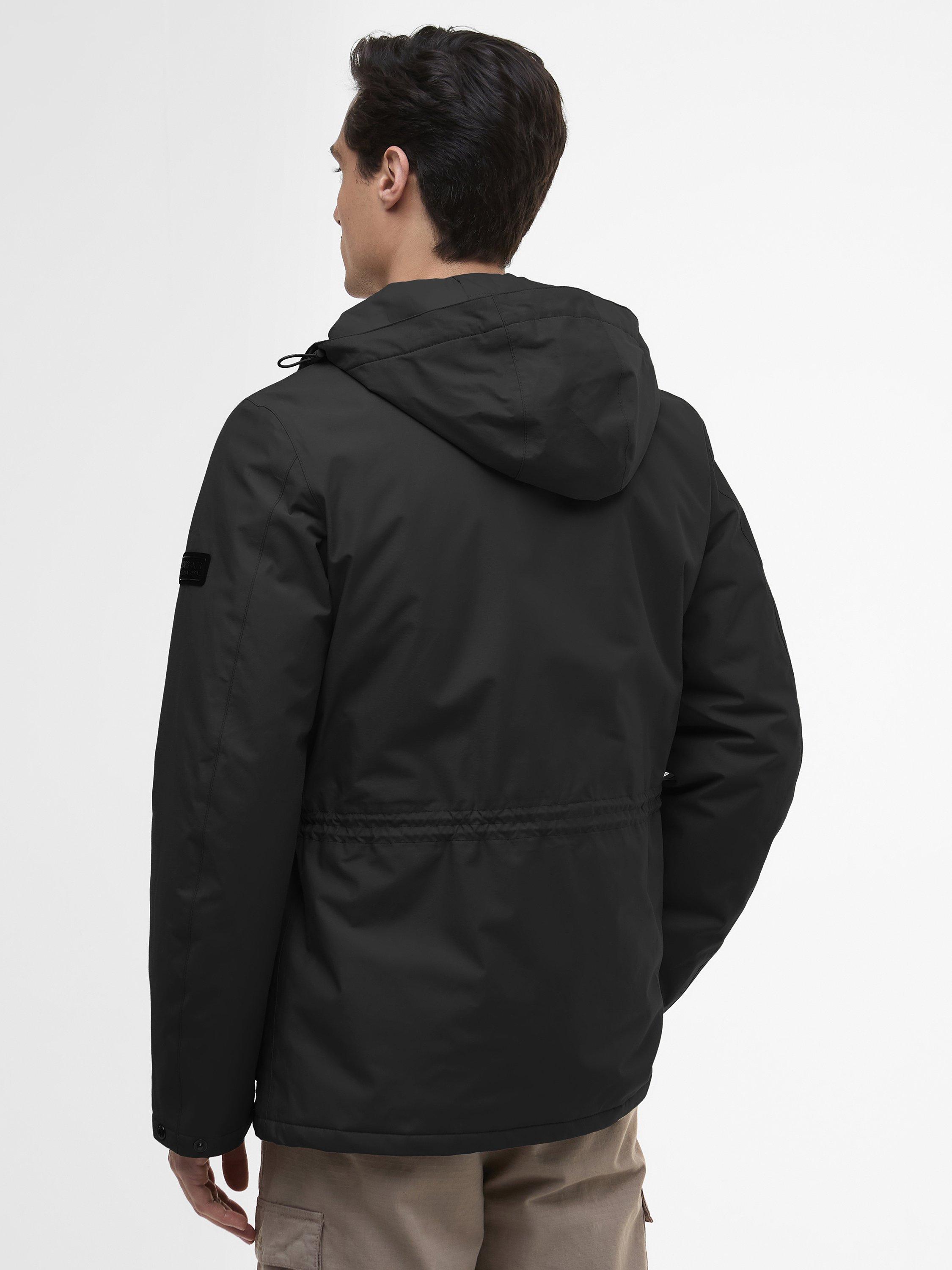 Product image 2 of 7, which shows Barbour International Endley Waterproof Jacket, Black, S