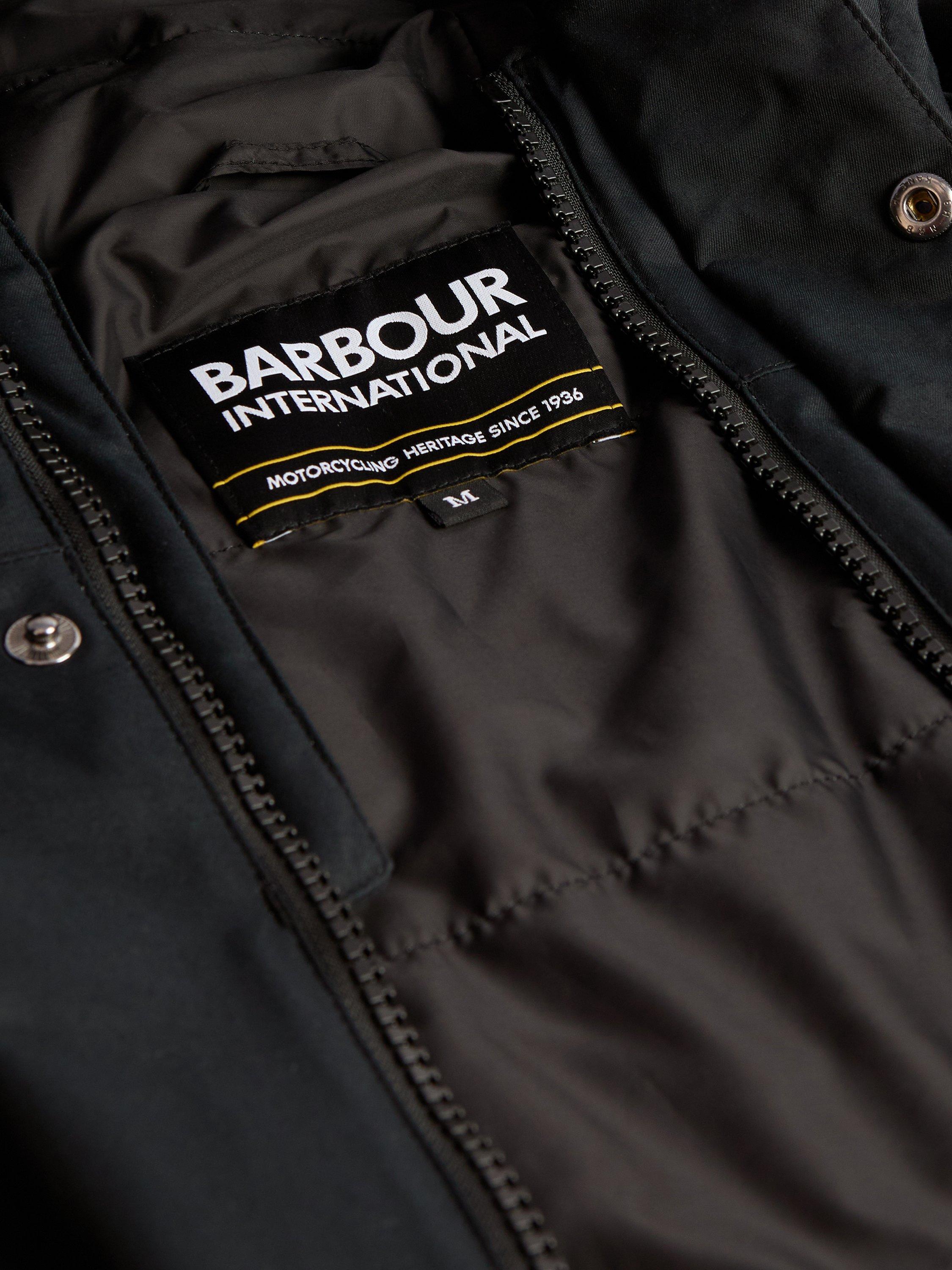 Product image 6 of 7, which shows Barbour International Endley Waterproof Jacket, Black, S