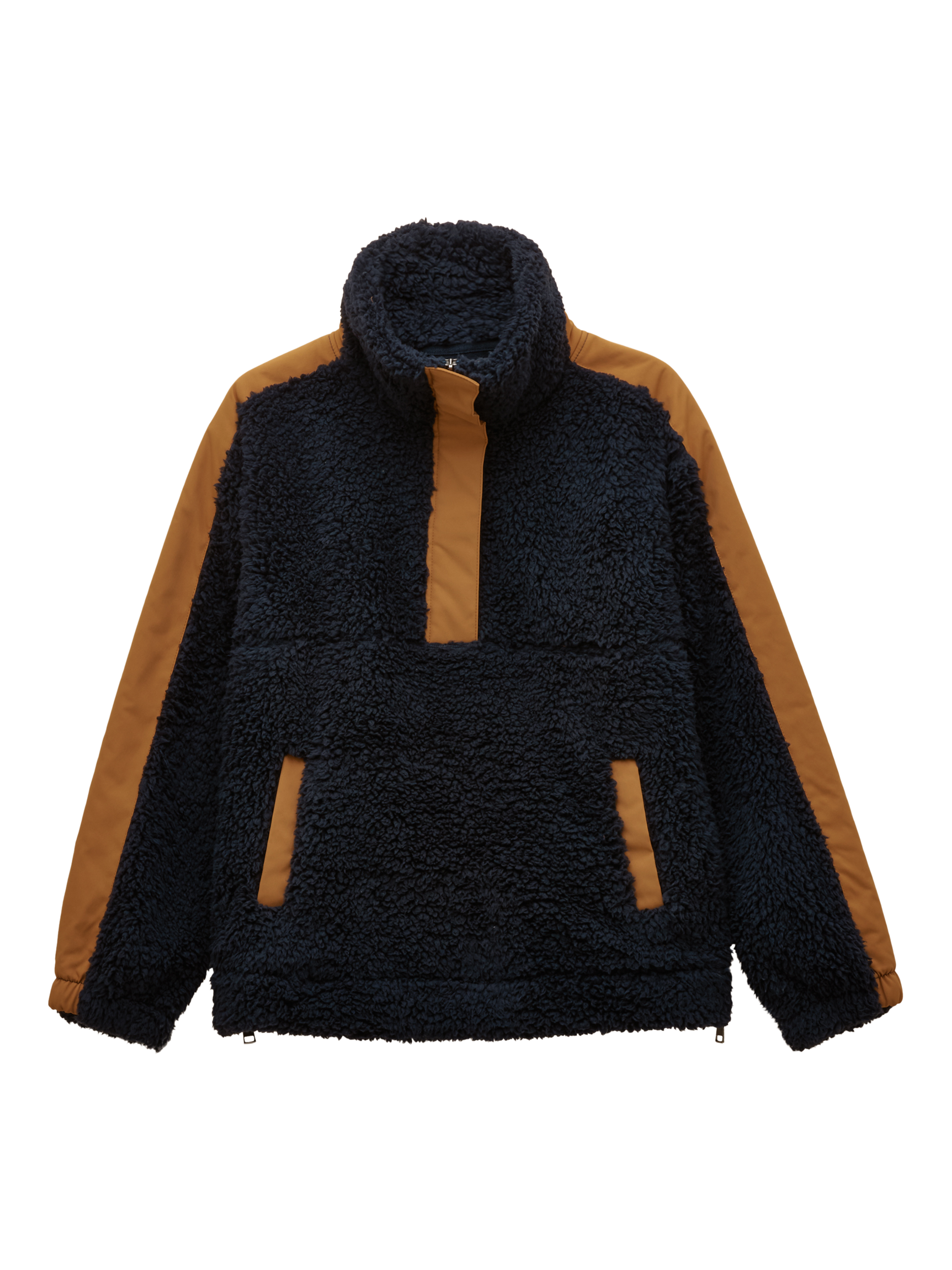 Product image 7 of 7, which shows Joules Quarter Zip Fleece Jumper, Navy, 16