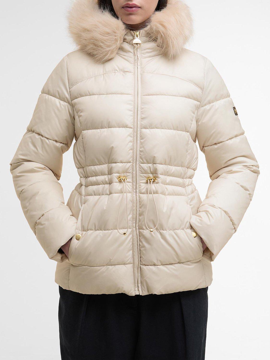 Product image 5 of 8, which shows Barbour Barbour International Cher Puffer Jacket, Jasmine, 8