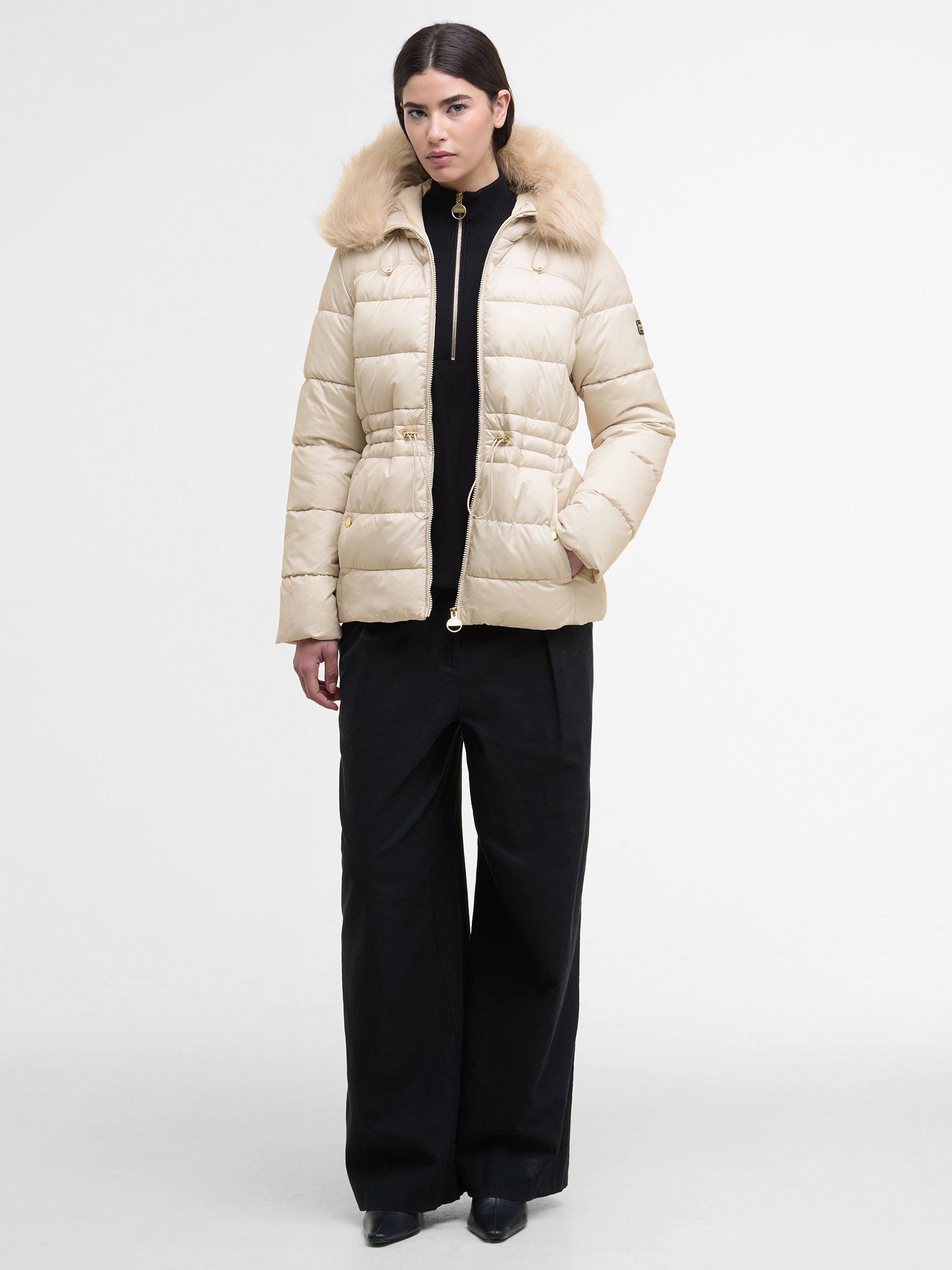 Product image 7 of 8, which shows Barbour Barbour International Cher Puffer Jacket, Jasmine, 8