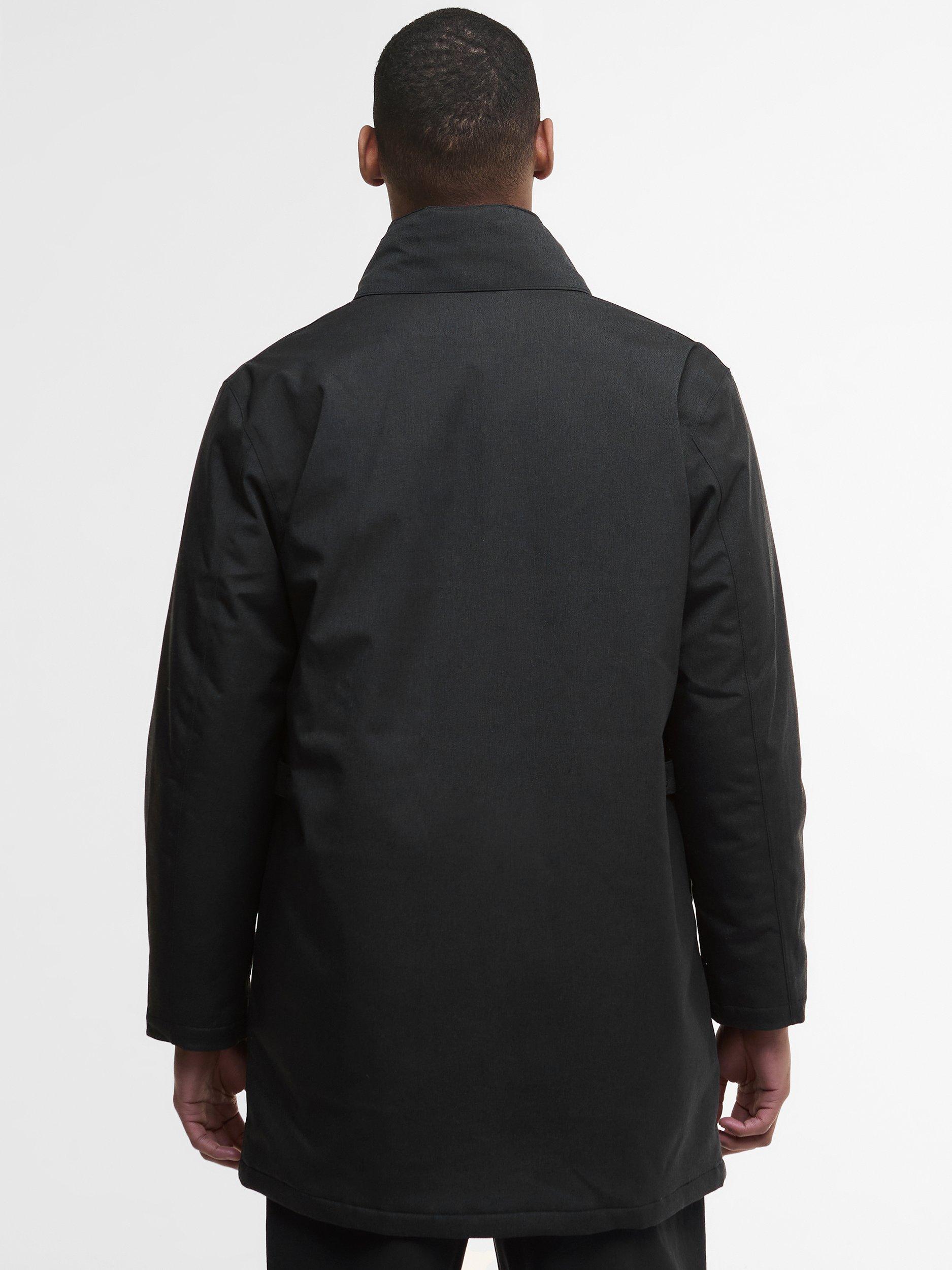 Product image 2 of 7, which shows Barbour Winter Powell Waterproof Jacket, Black, S