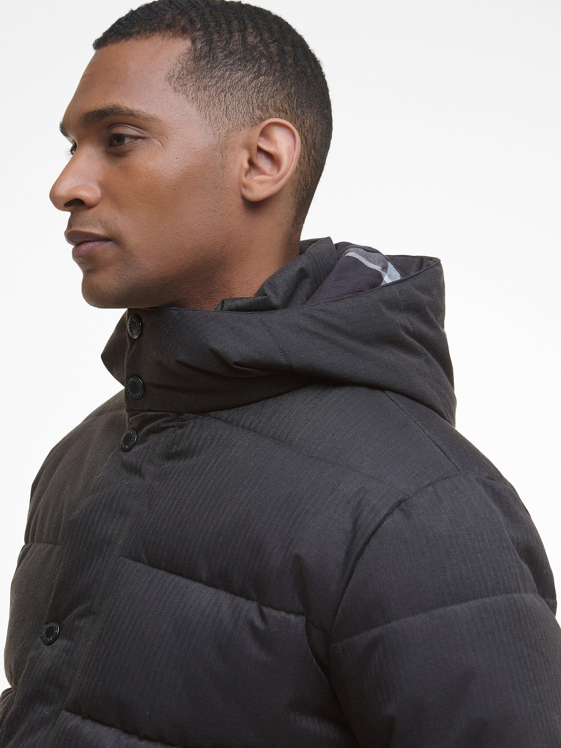 Product image 3 of 8, which shows Barbour Brampton Puffer Jacket, Charcoal, L